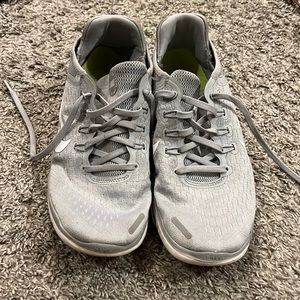 Light grey Nike sneakers
